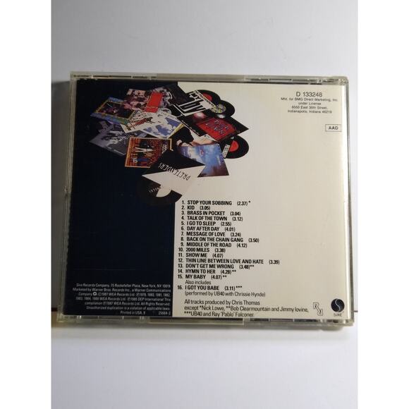 Pretenders - The Singles CD 1987 Compilation Rock Sire Records New Wave - Picture 3 of 3